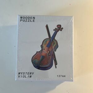 Wooden Puzzle Mystery Violin